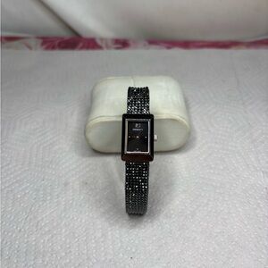 Swarovski Women's Strap Watch - Memories Black Crystal Mesh Strap | 5209190